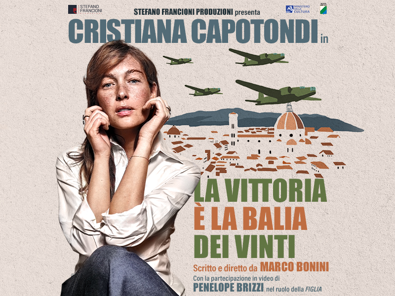 Cristiana Capotondi in La vittoria è la balia dei vinti